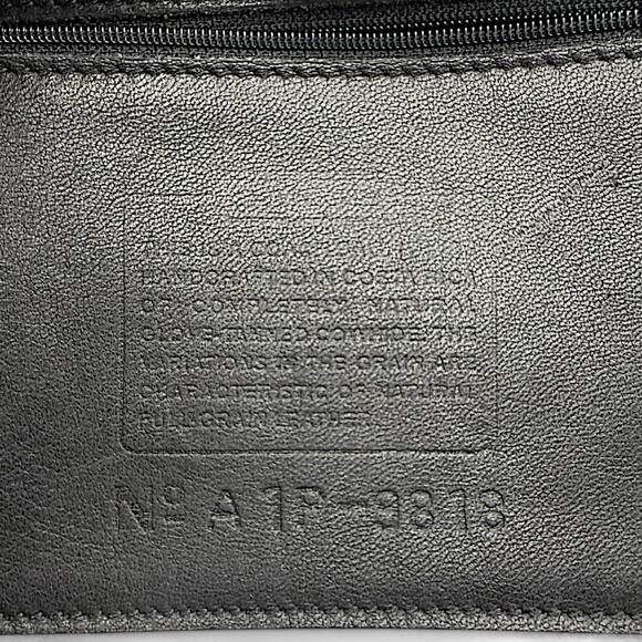 Vintage COACH 9818 East West Penelope Black Leather Nickel Crossbody Costa Rica - Picture 3 of 16